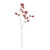 Leaf Spray - Red - 112cm from Country Baskets
