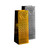 Holographic Bottle Bag, Gold & Silver 2 Asst 12x36x10cm