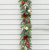 180cm Rose/Ball Garland Red/Champ
