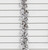 152cm Flocked Cone Garland Natural from Country Baskets