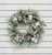24" Frosted Cone/Berry Wreath Whit from Country Baskets