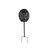 Solar Rattan Lantern on a stake Black D16 x B8 x H53