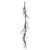 Garland white and silver 150x20x6cm Garland white and silver 150x20x6cm