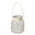 Lantern With Cotton Rope, Glass, Size: 17X17Cm, Natural Colour