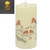 Christmas Robins Led Candle