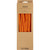 Chenille, L: 30 cm, thickness 6 mm, orange, 50 pc 1 pack