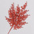 66cm Glitter Cypress Spray Red