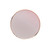 Rose Gold & Pink Ombre Paper Plates - Pack of 8