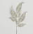 66cm Glitter Leaf x9 Champagne