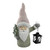 Santa with Tall hat holding Lantern 25x14.5x40cm