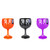 Spooky Halloween Plastic Wine Goblet 3 Assorted