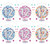 AGE 12 Small Badges 6 Assorted