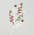 60cm Candy Swirl Spray R/W/G
