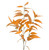 100cm Leaf Spray Orange