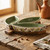 Leaf Snack Dishes Olives