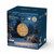 Shiny Gold Hanging Ball with LED Flashing Lights & 6Hr Timer -Warm White -50cm