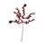 Striped Springs Spray Pick- Red/White - 36cm