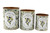 S/3 Olive Storage Tins