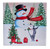 Coaster Snowman & Cat