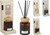 Diffuser 200Ml/6.7Oz,6 Rattan Sticks, Bottle 3Asst Colours, 3 Assorted Fragrance