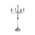 60cm Windsor Shiny Silver Candleabra W/5 C 
