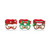 Christmas Novelty Glasses