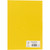 Card, A4, sheet 210x297 mm, 180 g, sun yellow, 20 sheet