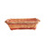 Rect Red Two Tone Tray with Handles    