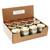 Scented Candle In Tradional Xmas Theme, Gold Tin Can, Paraffin Wax, Scent, Size: