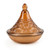 13Cm Glass Tagine Candle Samarkand With 5% Moroccan Red Cinamon Scent The Silk R