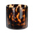 Tortoise Shell Glass Tealight Holder