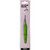 Crochet Hook, lime green, no. 3,5, L: 13,3 cm, 1 pc