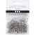 Safety Pins, silver, L: 22 mm, thickness 0,6 mm, 100 pc/ 1 pack