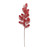 Glitter Feather spray  Red