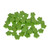 Wooden Flower in Netted Bag Apple Green