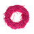 Rattan Straw Wreath Fuchsia
