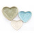 Trinket Heart Dish Olive Grove Set Of 3
