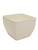 White Siena Plastic Pot 20 cm