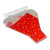 Confetti Sleeve Red Ditsy Hearts 50 Pack