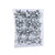 Metallic Silver Mini Bows x 12 in Poly Bag