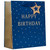 Happy Birthday Blue Medium Bag
