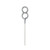 Glitz Silver Party Sparklers Number 8