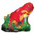 28" Dinosaur Shape Foil Balloon