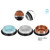 Stripe Stainless Steel Pet Bowl 23Cm