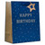 Happy Birthday Blue Large Bag