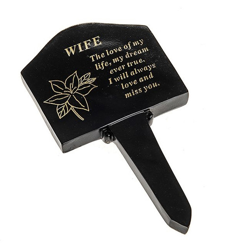 Stake Wife Black/Gold Lily Country Baskets