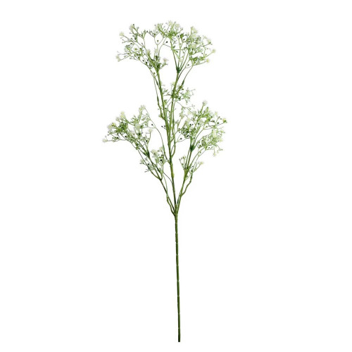 5 White Baby's Breath Sprays Small Flower Picks Millinery Flowers