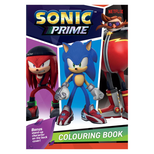 Sonic Prime Colouring Book Country Baskets