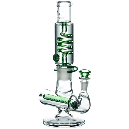 Nucleus 13” Freezable Glycerin Coil Inline Perc Bong 