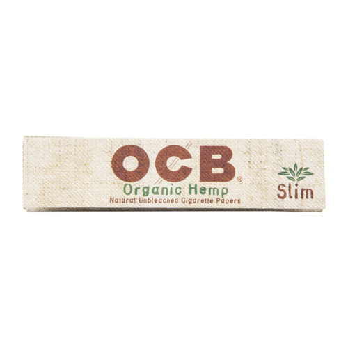 OCB King Slim Unbleached Organic Hemp Rolling Papers 